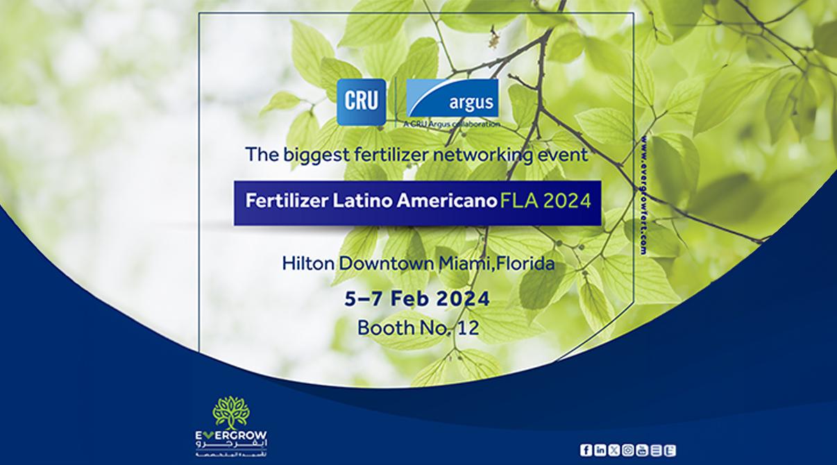 Evergrow Exhibit at Fertilizer Latino Americano Conference <span class="font-secondary">2024</span> in Miami