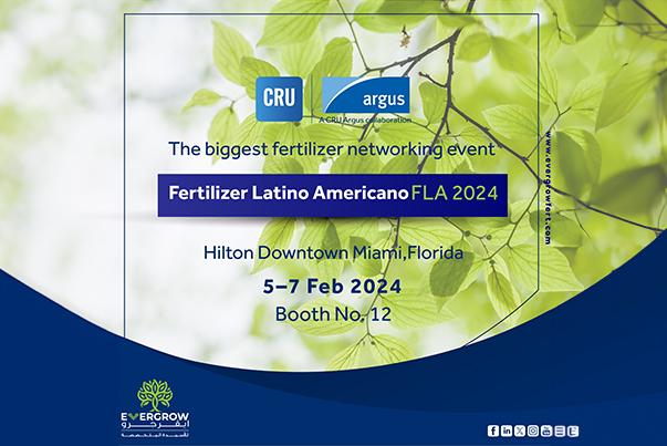 Evergrow Exhibit at Fertilizer Latino Americano Conference <span class="font-secondary">2024</span> in Miami