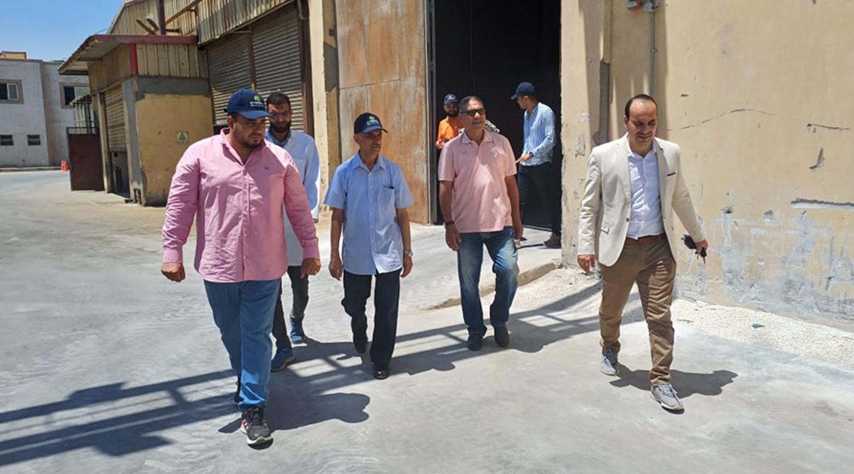 Evergrow Technical Support and Sales Teams Visit Modern Poultry and Livestock Feed Factory in Sadat City