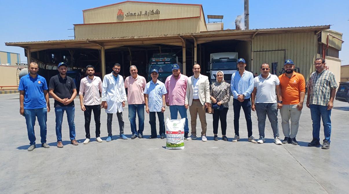 Evergrow Technical Support and Sales Teams Visit Modern Poultry and Livestock Feed Factory in Sadat City