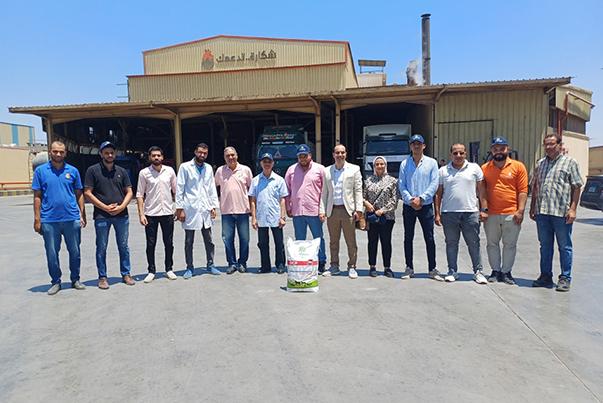 Evergrow Technical Support and Sales Teams Visit Modern Poultry and Livestock Feed Factory in Sadat City