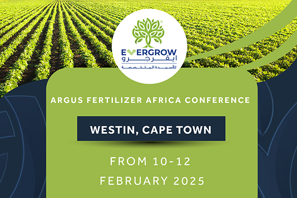 Evergrow joins Argus Fertilizer Africa Conference in Westin, Cape Town