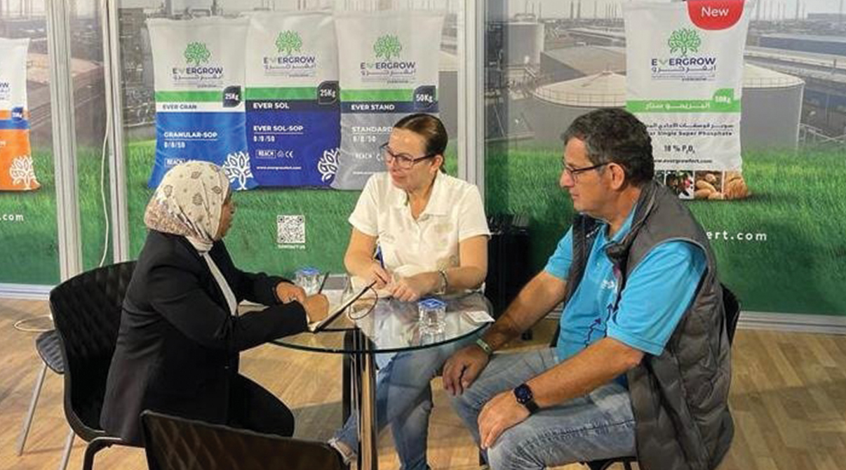 ايڤرجرو تشارك في معرض GrowTech 2023 - أنطاليا