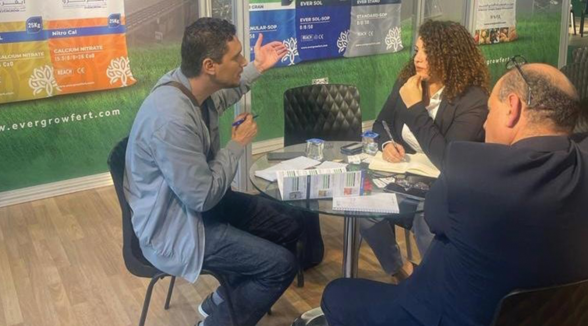 ايڤرجرو تشارك في معرض GrowTech 2023 - أنطاليا