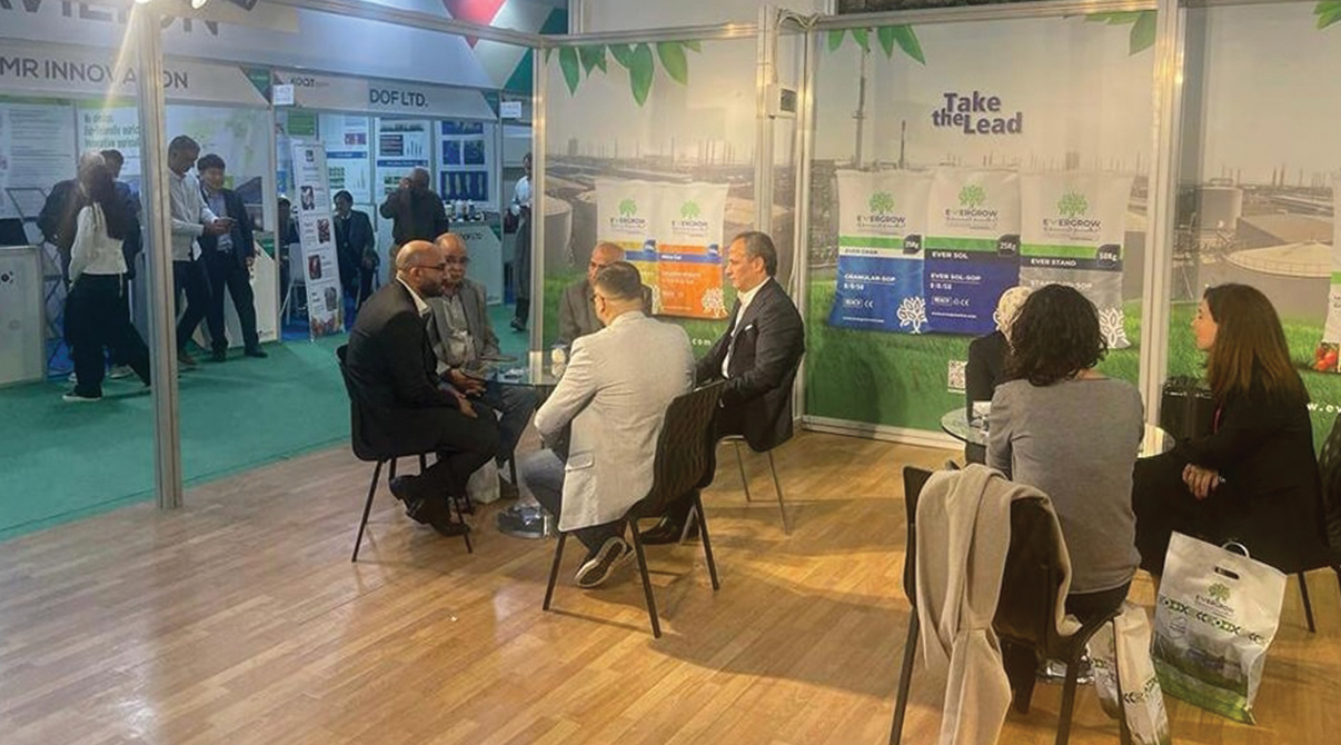 ايڤرجرو تشارك في معرض GrowTech 2023 - أنطاليا