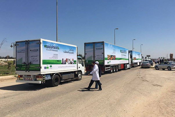 انطلاق اليوم الأول من قافلة ايڤرجرو الزراعية