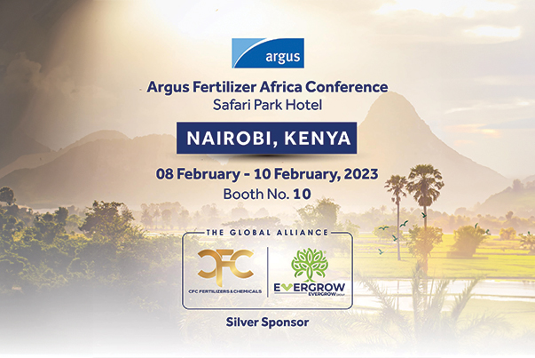الرعاية الفضية لمؤتمر Argus Fertilizer Africa – نيروبي