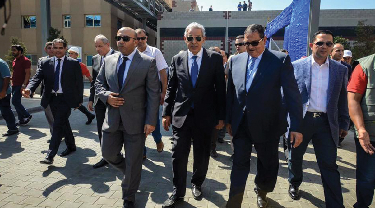 وزير الصناعة يفتتح توسعات ايڤرجرو