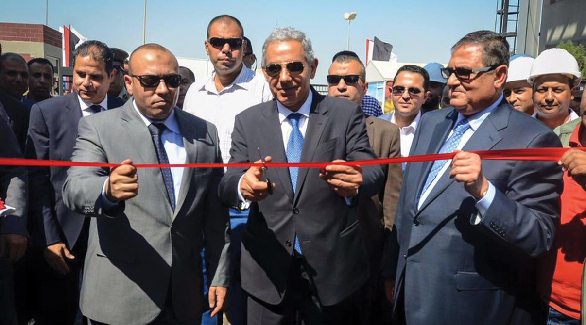 وزير الصناعة يفتتح توسعات ايڤرجرو